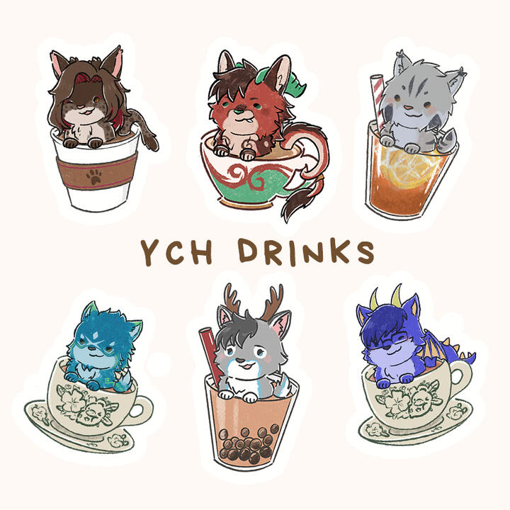 YCH - Drinks! YCH - Drinks!